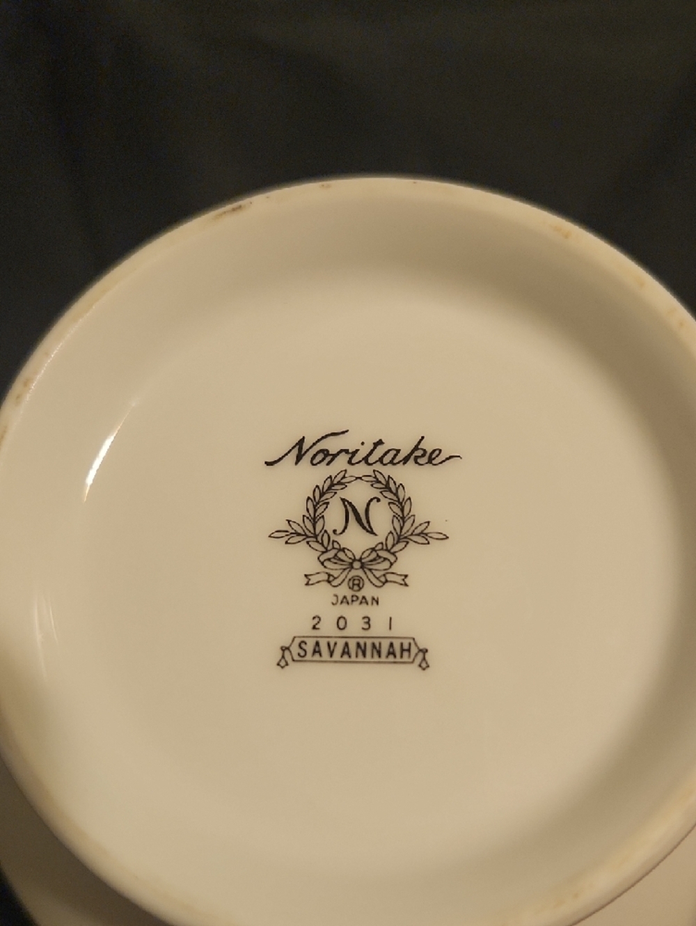 Vintage Noritake Savannah Pattern Made In Japan With Platinum Rim - Picture 4 of 9